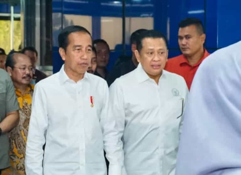 Dampingi Presiden Jokowi Resmikan LRT Jabodetabek, Ketua MPR RI Bamsoet