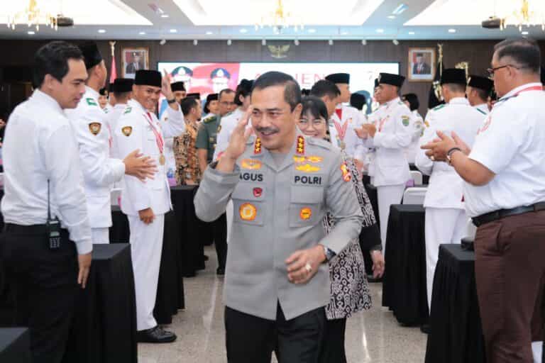 Wakapolri Terima Audiensi Paskibraka Nasional Tahun 2023
