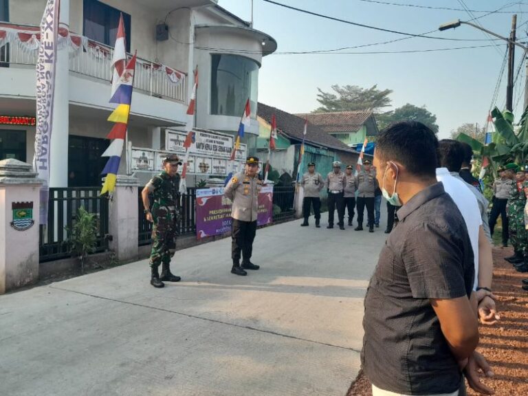 Apel Gelar Pasukan Pengamanan Kunjungan Presiden Bank Dunia, Ini Arahan Danramil Panongan