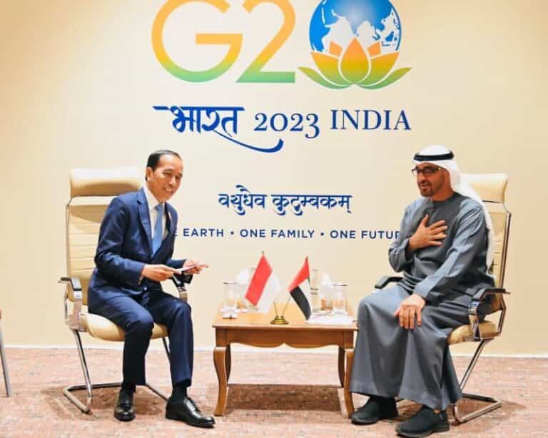 Pertemuan Presiden Macron, Presiden Jokowi Apresiasi Investasi Prancis Pada Sektor Strategis di Indonesia