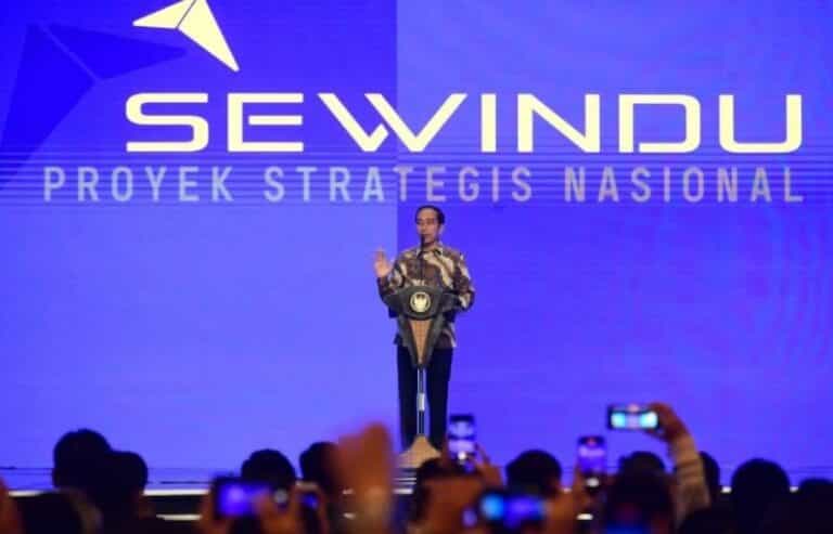 Presiden Jokowi Hadiri Acara Sewindu PSN di Jakarta 