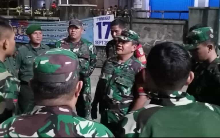 Apel Cipkon Empat Pilar Cakung, Ini Arahan Plh Danramil 06/Cakung