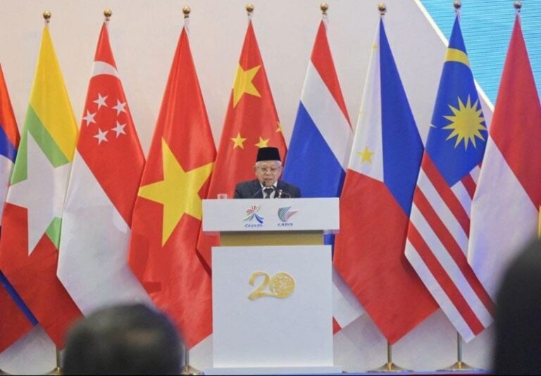 Ma’ruf Amin Apresiasi Penyelenggaraan CAEXPO 2023, Tiga Poin Penting Penguatan Kolaborasi ASEAN dan Tiongkok
