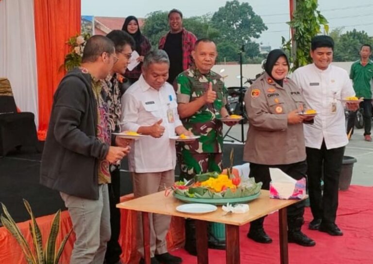 Peresmian Gembrong Food Street, Danramil 01/Jatinegara Berharap Memulihkan Perekonomian Rakyat