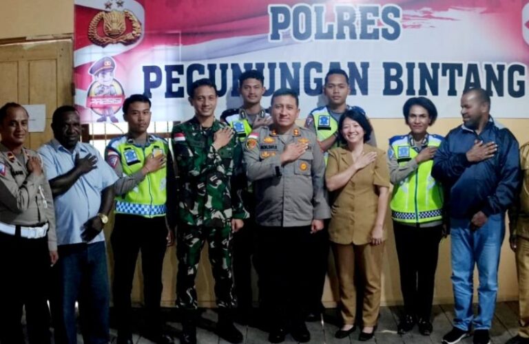 HUT Lalu Lintas ke 68, Ini Pesan Kapolres Pegunungan Bintang 