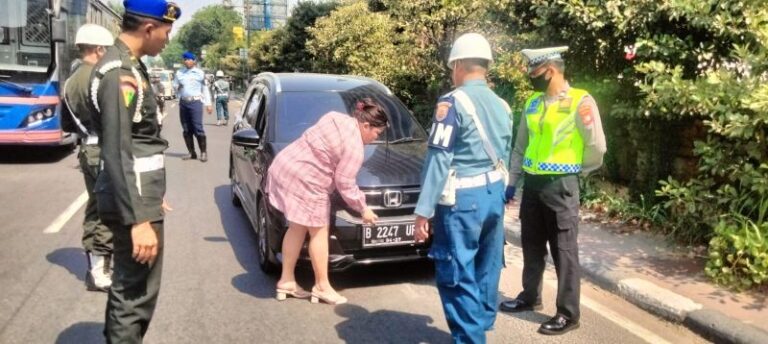 Denpom Jaya/1 Gelar Razia Gabungan, Pasigakkum: Sasaran Plat Dinas