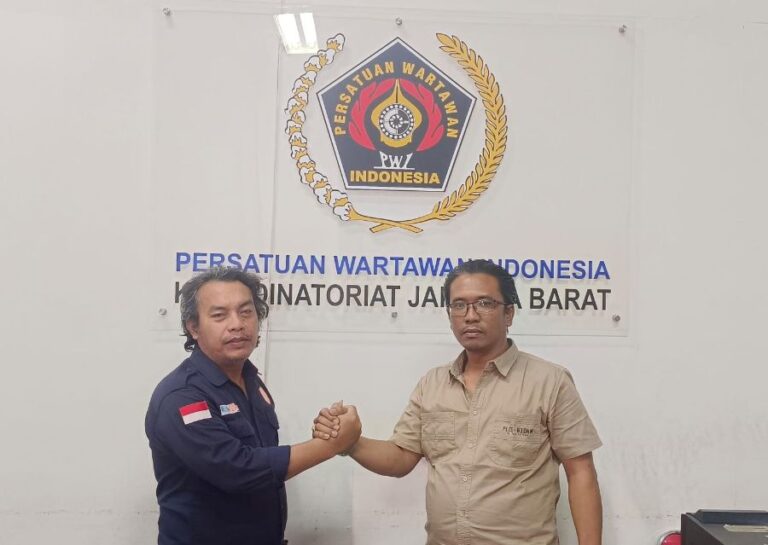Resmi Jadi Sekretaris PWI Jakbar, Tio: Jurnalis Jakbar Semoga Semakin Kompak dan Solid
