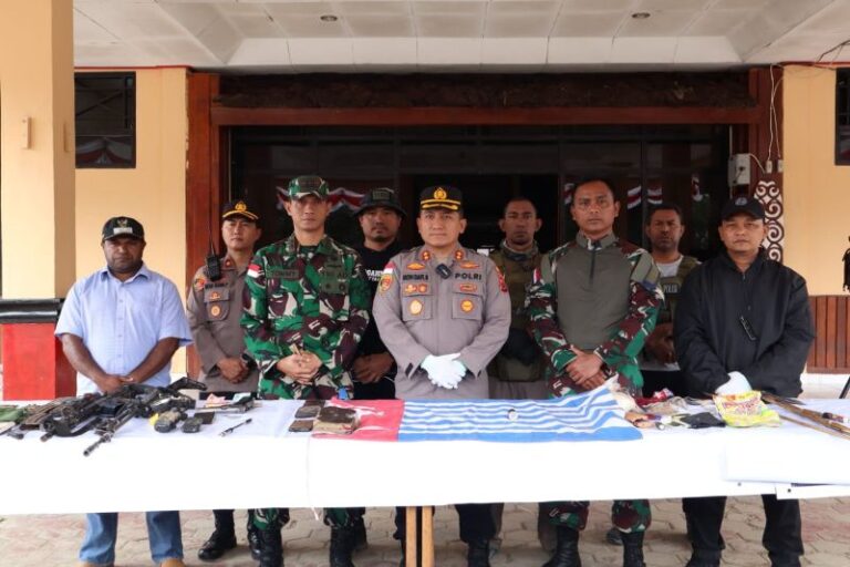 Pasukan Gabungan TNI/POLRI Berhasil Lumpuhkan KKB Kodap XXXV Bintang Timur