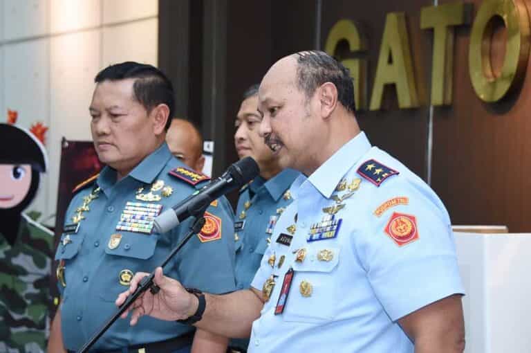 Panglima TNI Laksamana TNI Yudo Margono, di Jakarta, Selasa (12/9/2023) mengatakan, terkait peradilan militer kasus suap basarnas sampai