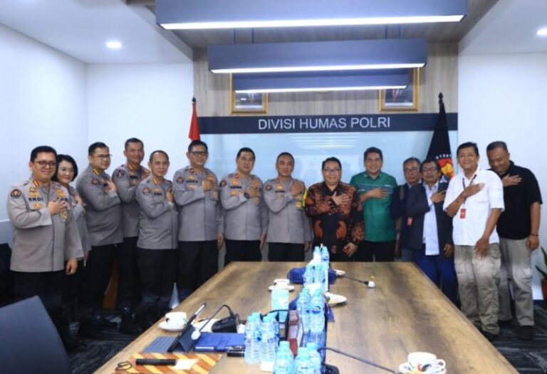 Humas Polri dan SMSI Perkuat Kolaborasi Wujudkan Pemilu Damai