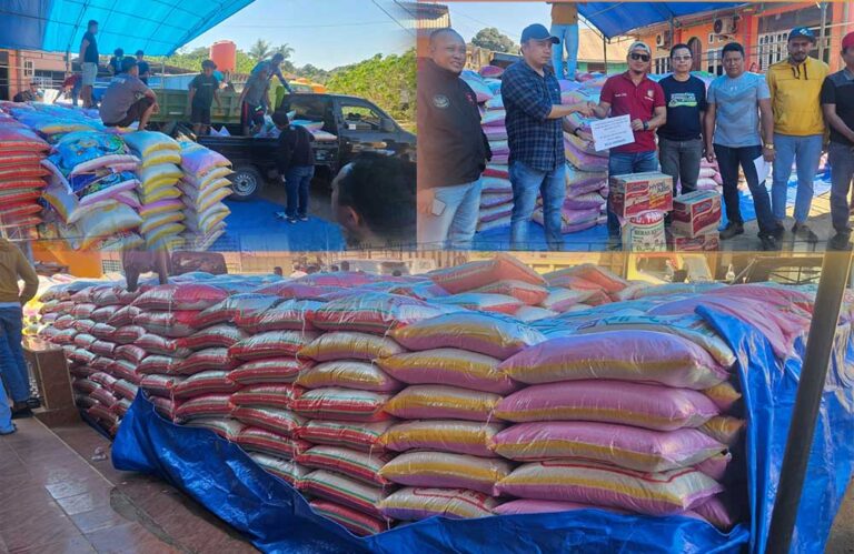 Ahad ini manajemen perusahaan PT WIN kembali menyerahkan bantuan santunan bahan pangan kepada warga Desa Torobulu juga masyarakat