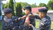 Upacara Pemberangkatan Tim Aju Percepatan Pembangunan Lanal Tipe C Kwandang dipimpin langsung Danlantamal VIII Laksamana