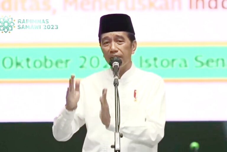 Rakernas SAMAWI 2023, Presiden Jokowi Ingatkan Kerukunan Masyarakat Harus Terjaga