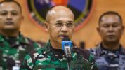 Kapuspen TNI Laksda TNI Julius Widjojono menanggapi video hoaks sekelompok prajurit TNI melaksanakan apel rangka penugasan ke Palestina.