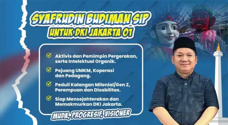 Syafrudin Budiman adalah Mantan Ketua Umum Partai UKM Indonesia yang bermetamorfosa Ormas DPP Perhimpunan UKM Indonesia.