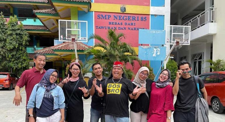 Heru BosBro selaku Tim Humas Reuni Lintas Angkat (RLA) SMP Negeri 85 Jakarta Volume 2, membenarkan pihaknya tengah di sibukkan dengan
