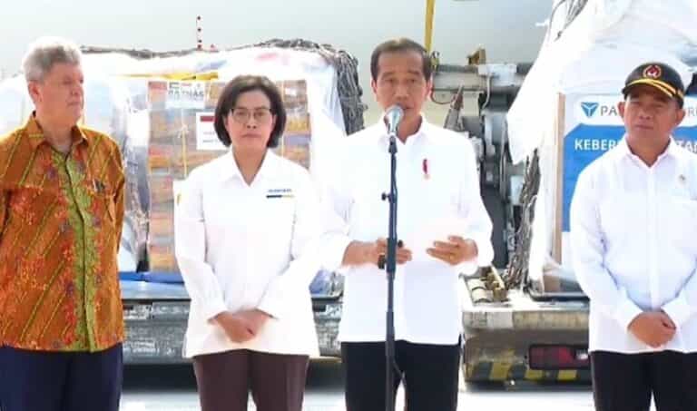 Bantuan Kemanusiaan, Jokowi: Alhamdulillah Tahap Kedua Pengirim Untuk Warga Palestina Mengangkut 21 Ton