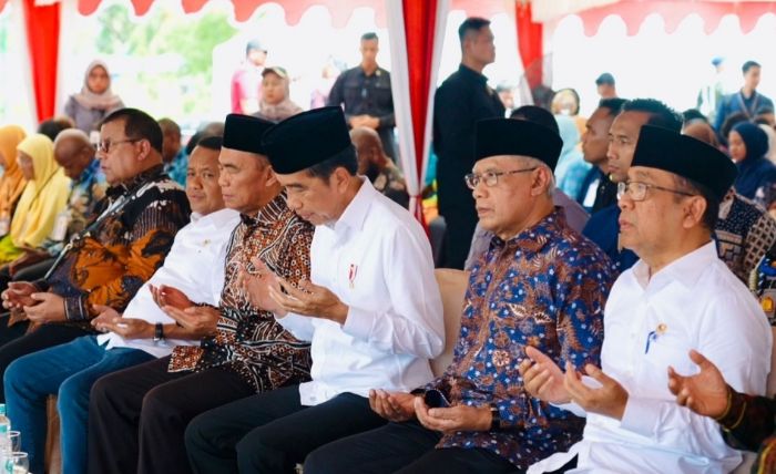 Jokowi Groundbreaking Rumah Sakit Terintegrasi Pertama di Sorong, Papua Barat Daya