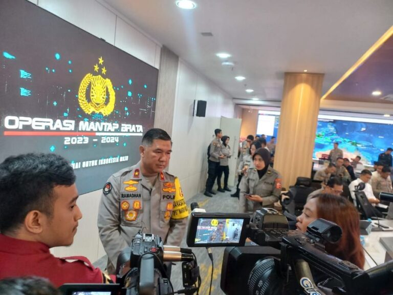 Polri Gelar Pelatihan Olah Strategi Operasi Mantap Brata 2023-2024 