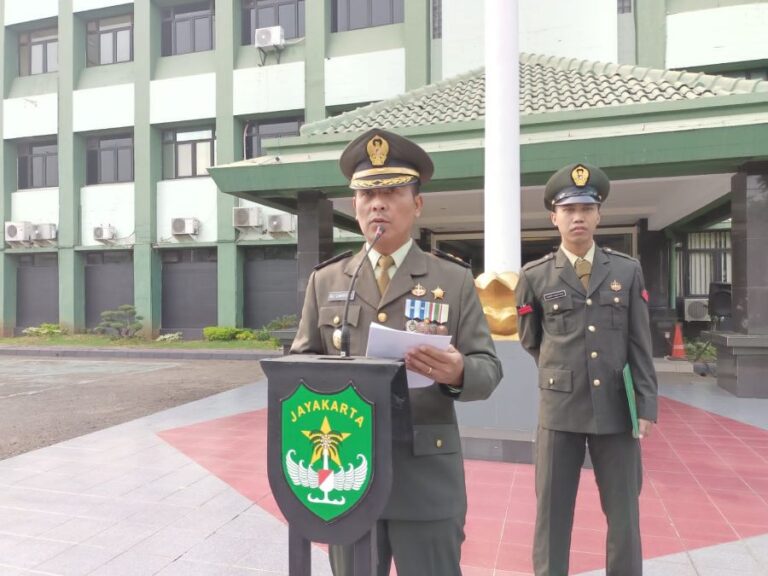 Semangat Pahlawan, Kodim 0505/Jakarta Timur Peringati Upacara Hari Pahlawan ke 78