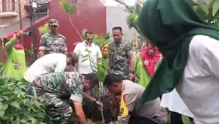 Pencanangan Urban Farming Oleh Kodim 0505/JT Dukung Ketahanan Pangan Wilayah