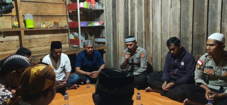 Dalam Rangka Peningkatan Iman dan Taqwa Polres Pegunungan Bintang Gelar Kegiatan Yasinan Bersama Masyarakat