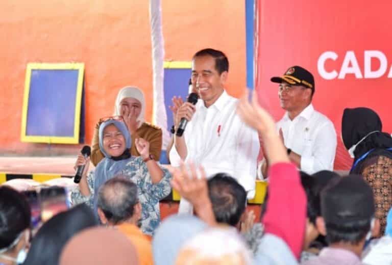 Bagikan Bantuan Pangan CBP, Jokowi: Jika APBN Cukup Akan Dilanjutkan