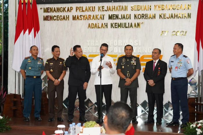 Jalin Sinergitas, Pangdam Jaya hadiri HUT ke 74 Polda Metro Jaya
