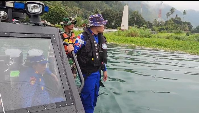 Polairud Polda Sumut Turunkan Tim Penyelam Pencarian Korban Longsor Humbahas