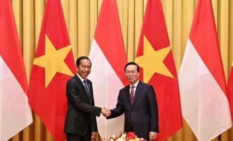 Jokowi Bertemu Presiden Vietnam Vo Van Thuong, Bahas Keamanan Laut Cina Selatan
