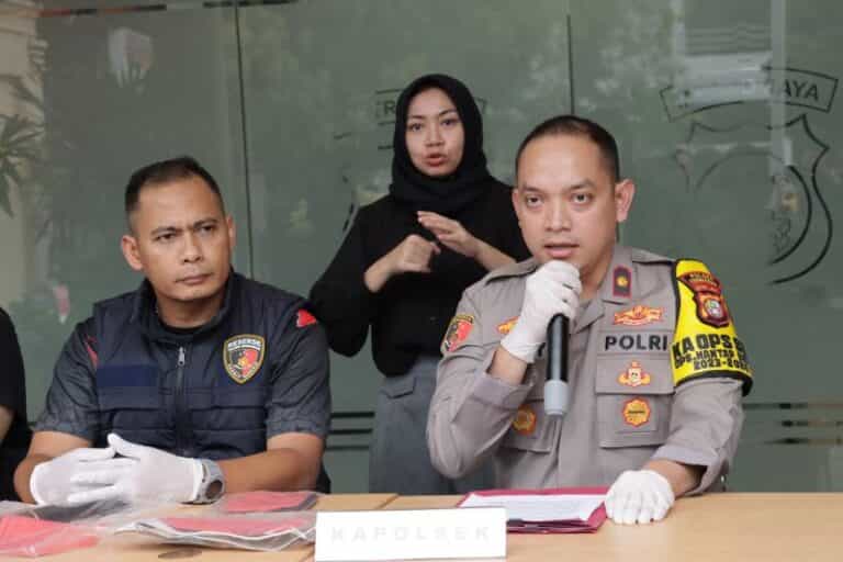 Polisi Berhasil Tangkap Dua Tersangka Penadah Motor Curian