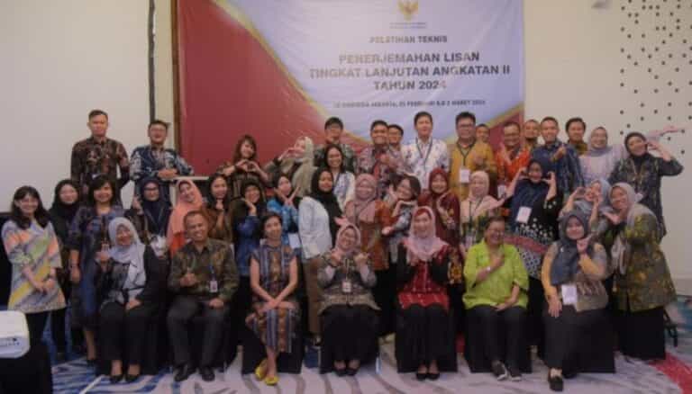 Gelar Pelatihan Teknis Penerjemahan Lisan, Setkab Hadirkan Pengajar dari RMIT University Australia