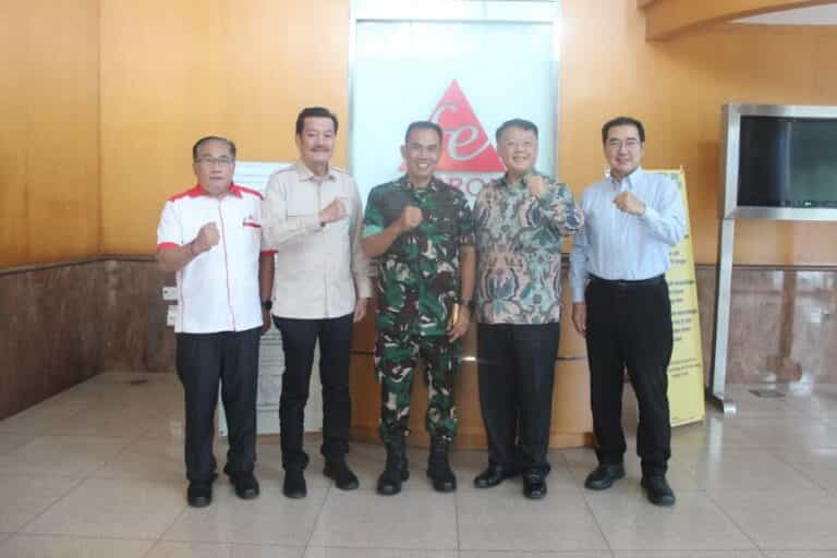 Danrem 051/Wkt Kunjungi PT Ferron Par Pharmaceuticals, Sebagai Mitra Kerja