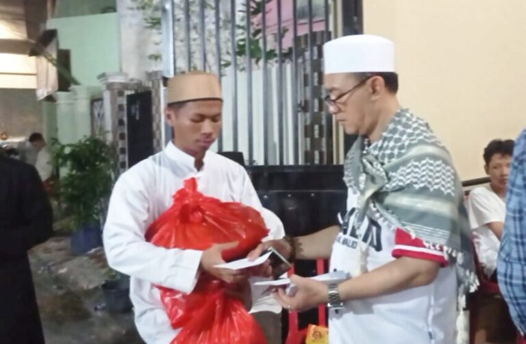 Yayasan Al Fakir Beri Santunan dan Ajak Ratusan Anak Yatim Buka Puasa Bersama