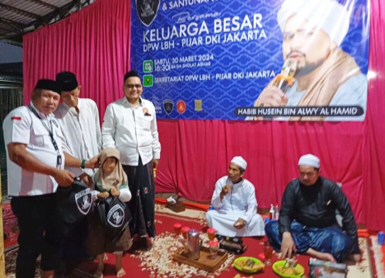 Berkah Ramadhan, LBH Pijar Sukses Gelar Santunan Anak Yatim Piatu