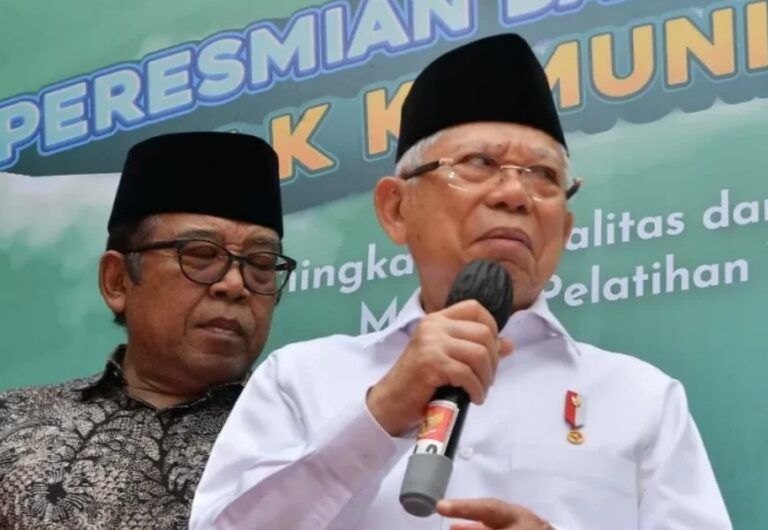 Tanggapi Wacana Hak Angket Pemilu, Wapres KH Ma’ruf Amin Serahkan Sepenuhnya kepada DPR