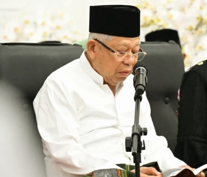 Tasyakuran Milad ke 81, Wapres Ma’ruf Amin Gelar Pengajian dan Doa Bersama Keluarga
