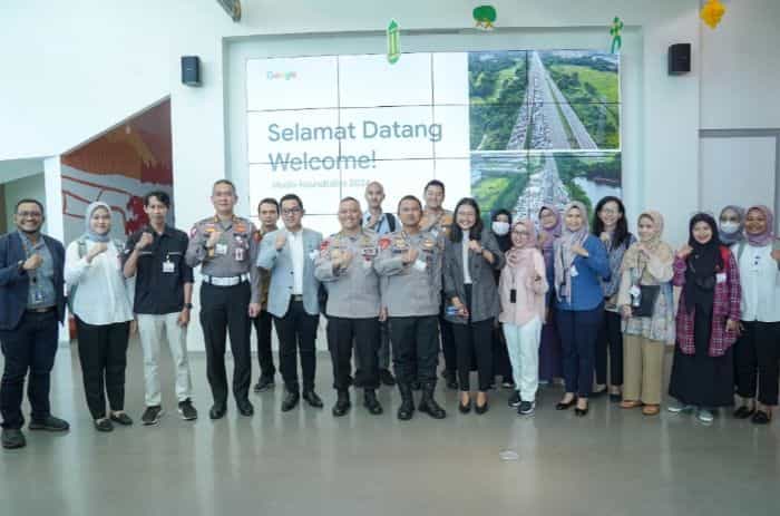 Korlantas Polri Kolaborasi Dengan Google Maps Lancarkan Arus Mudik 2024