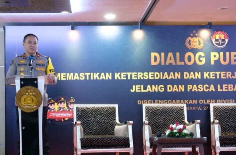 Polri Gelar Dialog Publik Bahas Ketersediaan dan Keterjangkauan Harga Pangan Saat Lebaran 2024