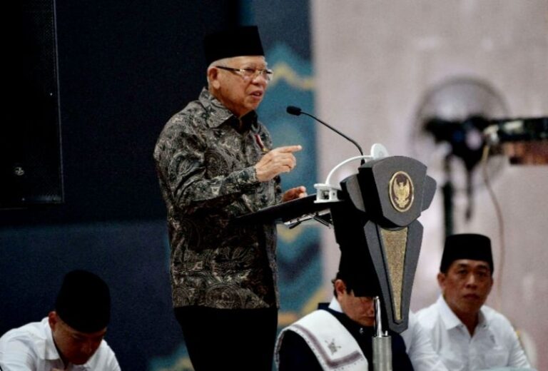 Songsong Indonesia Emas, Ma’ruf Amin: Pesantren Jadi Pusat Ekonomi Syariah