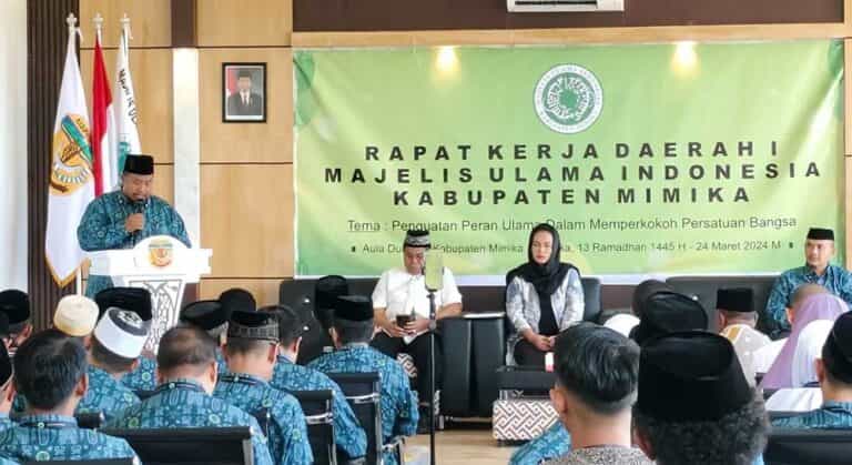 Ketua MUI Kabupaten Mimika, KH Muh Amin menyebut kepengurusan MUI Kabupaten Mimika periode 2023-2028 merupakan hasil MUSDA