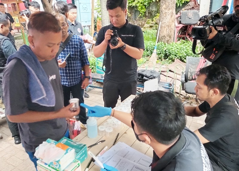 Polisi Cek Urine Sopir Bus AKAP dan Karyawan PO di Terminal Kalideres