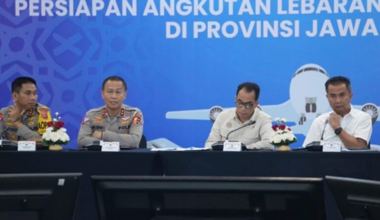 Rekayasa Lalin, Korlantas Polri Gelar Rakor Persiapan Angkutan Lebaran 2024 di Jawa Barat