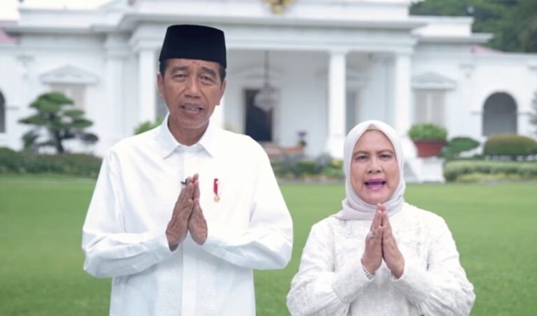 Presiden Jokowi dan Ibu Iriana: Selamat Hari Raya Idulfitri 1445 Hijriah