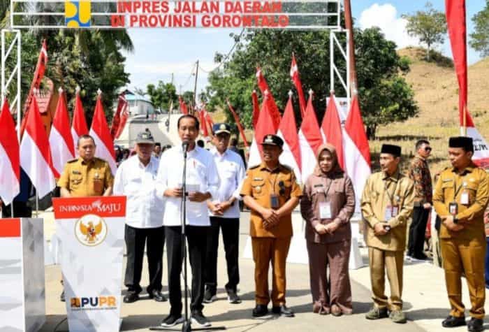 Presiden Jokowi Resmikan Jalan Inpres di Gorontalo, Tingkatkan Akses dan Harap Dongkrak Produksi Lokal