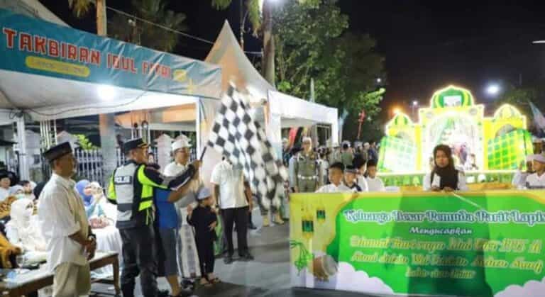 Kabupaten Tanjung Jabung Barat (Tanjabbar) semakin terasa dengan penyelenggaraan Festival Pawai Takbiran.