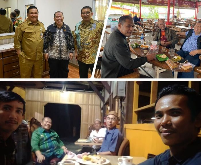 Pemerhati Masyarakat Riau Bersama Insan Pers Silaturahmi dan Ngopi dengan Paduka SPDYM