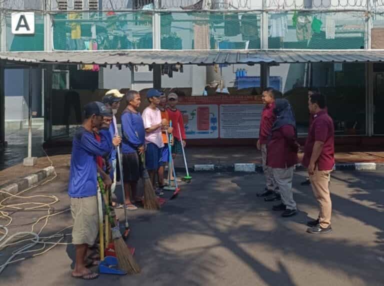 Warga binaan permasyarakatan Lapas Kelas 1 Cipinang