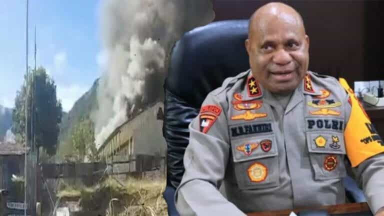 Serangan dan Kekejaman KKB Bakar Bangunan SD di Intan Jaya