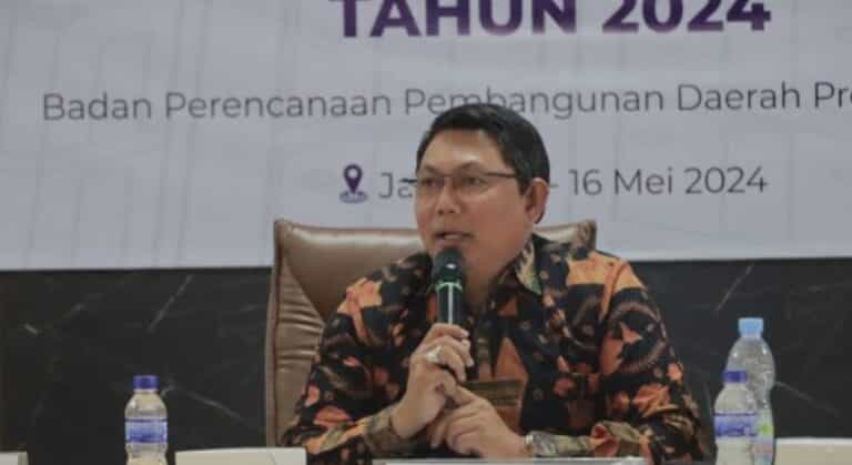 Wabup Hairan menghadiri acara Pra Penilaian Kinerja Upaya Percepatan Penurunan Stunting Kabupaten/Kota Provinsi Jambi Tahun 2023